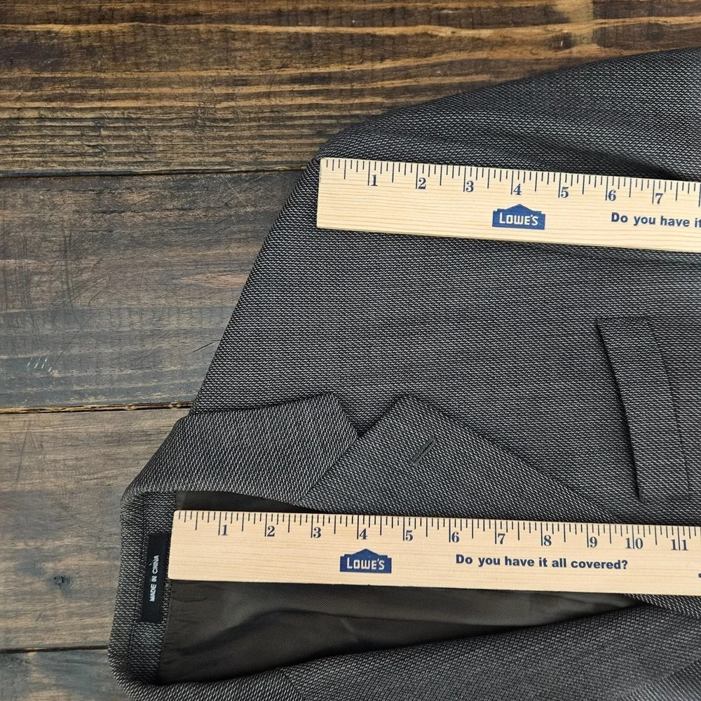 Calvin Klein Men's‎ Sport Coat Blazer Three Button Brown Wool Size 40S